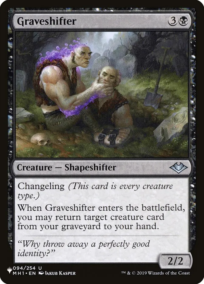 2020 The List Graveshifter #MH1-94 uncommon card image