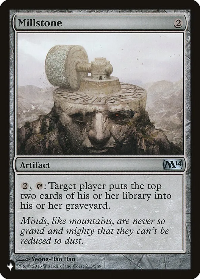 2020 The List Millstone #M14-213 uncommon card image