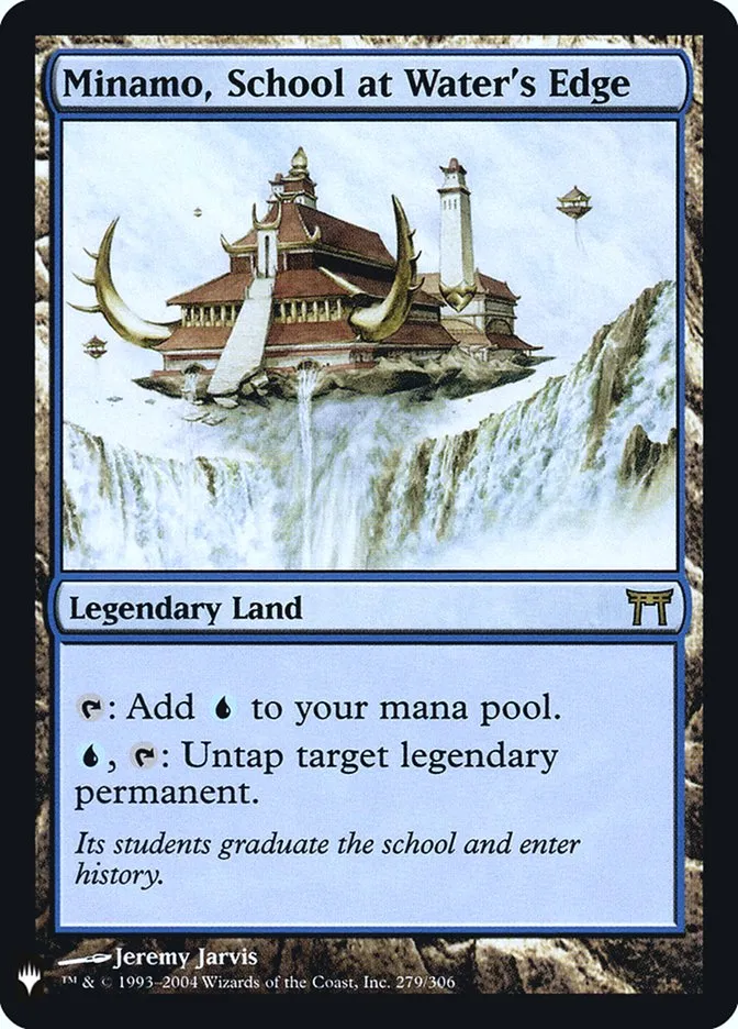 2020 The List Minamo, School at Water's Edge #CHK-279 rare card image