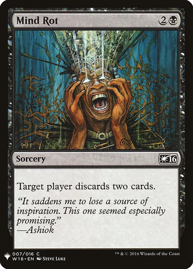 2020 The List Mind Rot common #W16-7 common card image