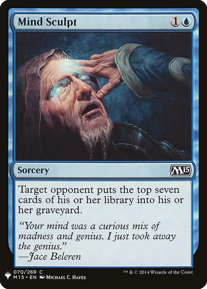2020 The List Mind Sculpt common #M15-70 common card image