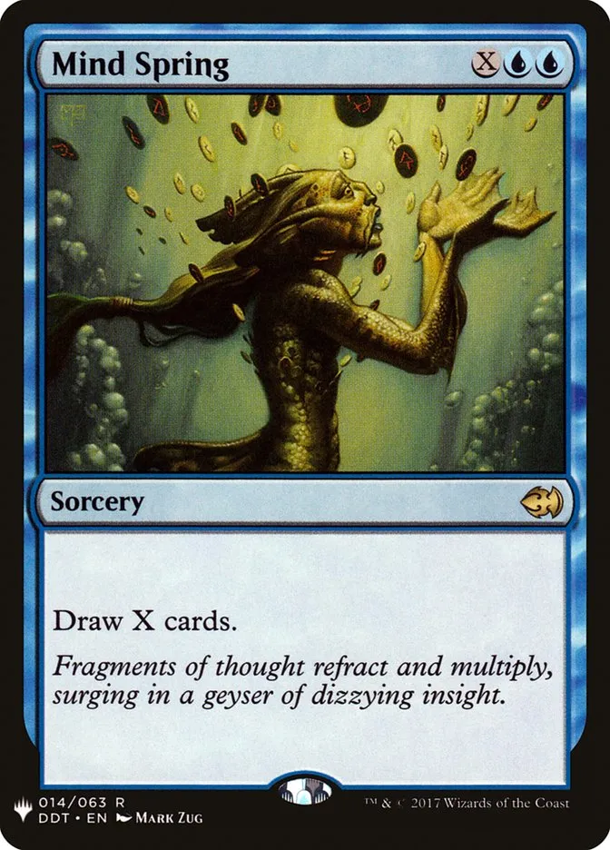 2020 The List Mind Spring rare #DDT-14 rare card image