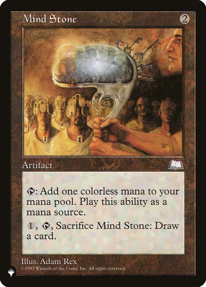2020 The List Mind Stone common #WTH-153 common card image