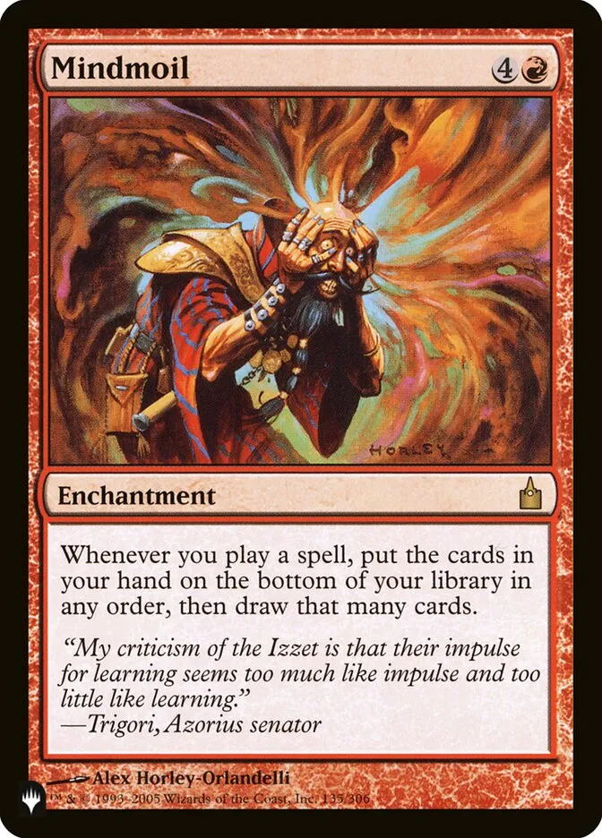 2020 The List Mindmoil #RAV-135 rare card image