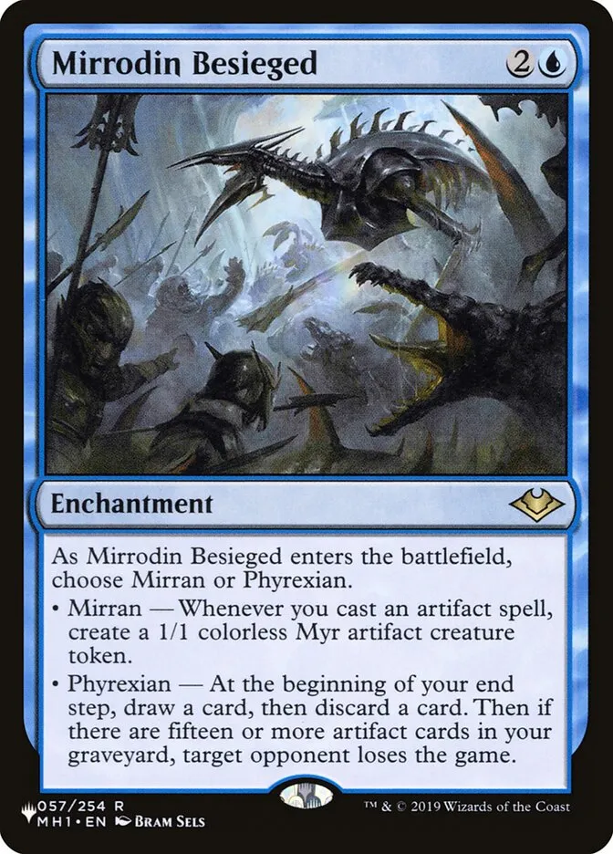 2020 The List Mirrodin Besieged #MH1-57 rare card image