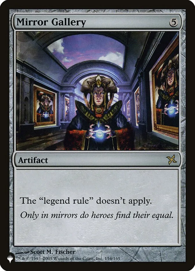 2020 The List Mirror Gallery #BOK-154 rare card image