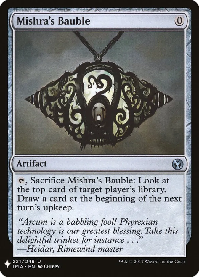 2020 The List Mishra's Bauble #IMA-221 uncommon card image
