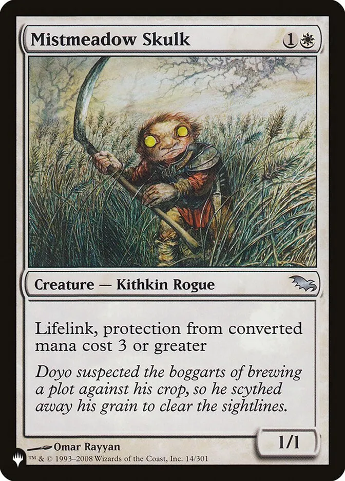 2020 The List Mistmeadow Skulk #SHM-14 uncommon card image