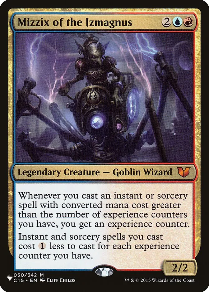 2020 The List Mizzix of the Izmagnus #C15-50 mythic card image