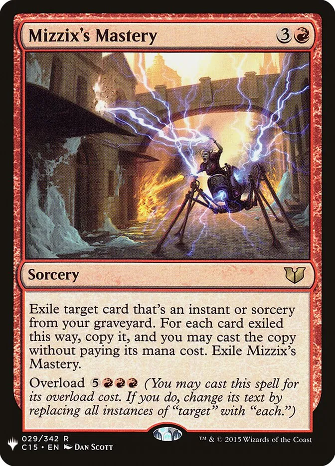 2020 The List Mizzix's Mastery #C15-29 rare card image