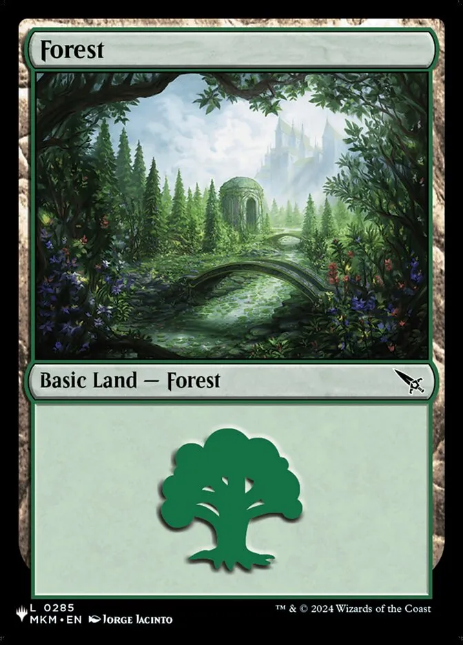 2020 The List Forest common #MKM-285 common card image