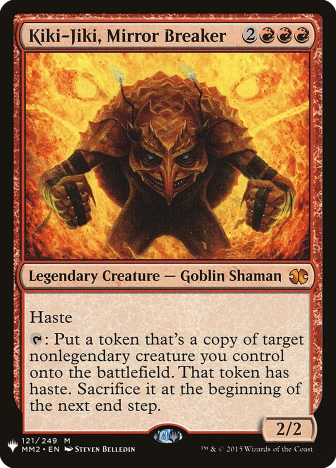 2020 The List Kiki-Jiki, Mirror Breaker #MM2-121 mythic card image