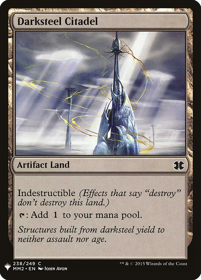 2020 The List Darksteel Citadel #MM2-238 common card image