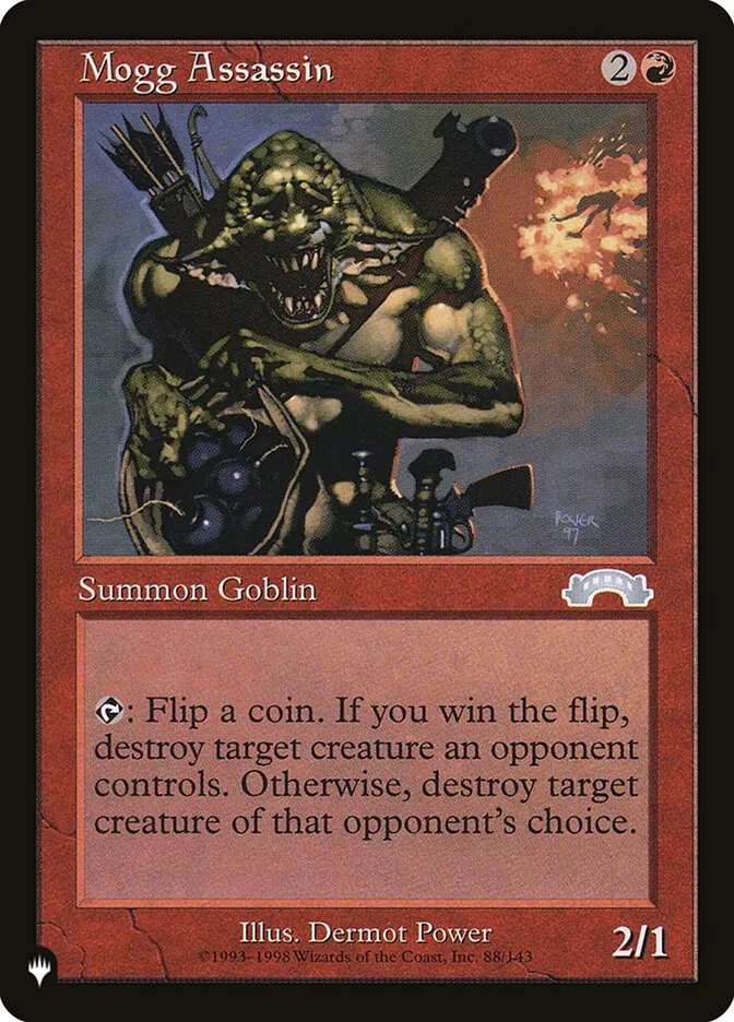 2020 The List Mogg Assassin #EXO-88 uncommon card image