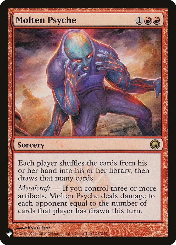 2020 The List Molten Psyche #SOM-98 rare card image
