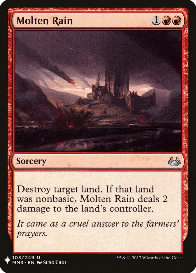 2020 The List Molten Rain #MM3-103 uncommon card image