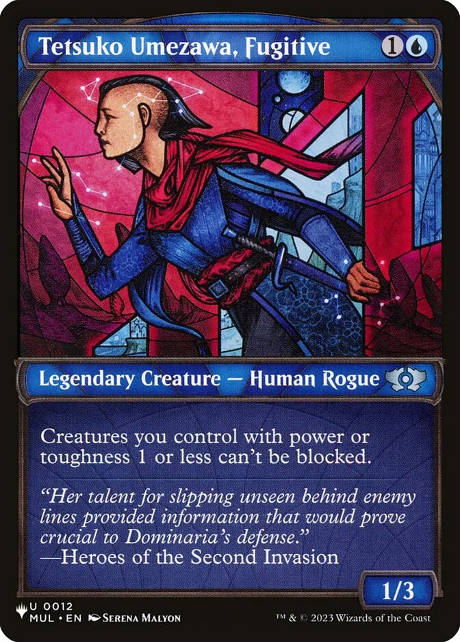 2020 The List Tetsuko Umezawa, Fugitive #MUL-12 uncommon card image