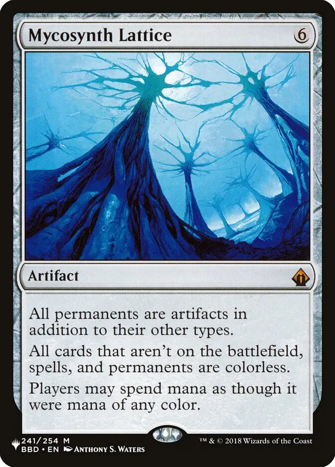 2020 The List Mycosynth Lattice #BBD-241 mythic card image