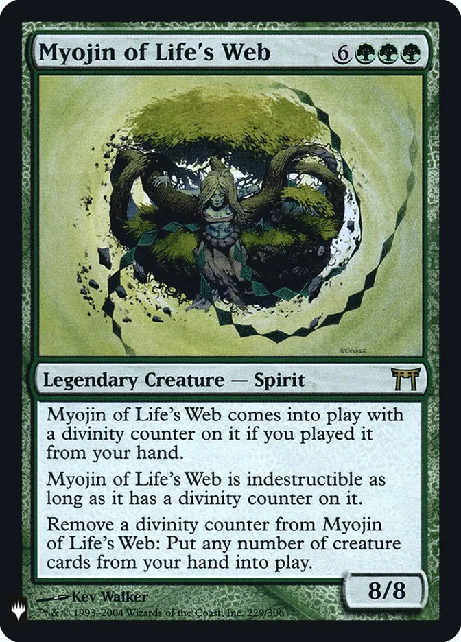 2020 The List Myojin of Life's Web #CHK-229 rare card image