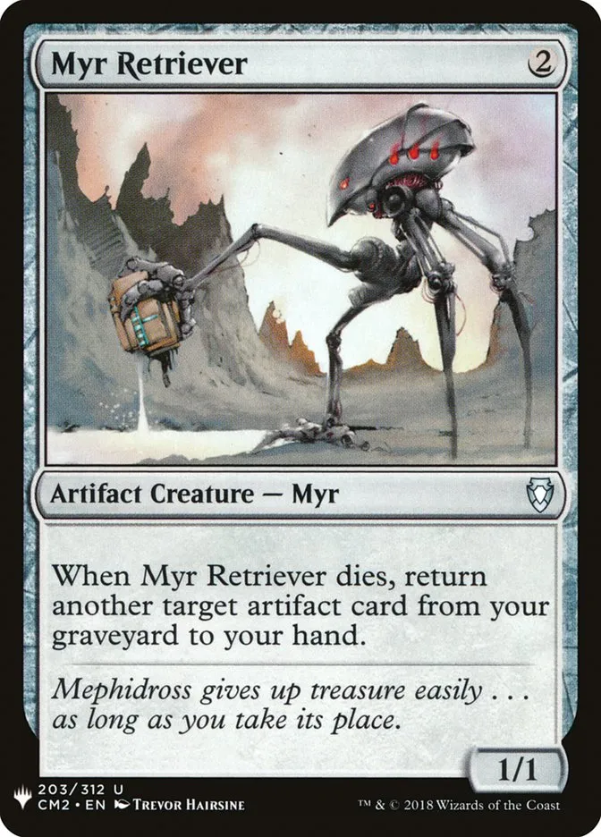 2020 The List Myr Retriever #CM2-203 uncommon card image