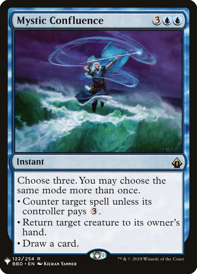 2020 The List Mystic Confluence #BBD-122 rare card image
