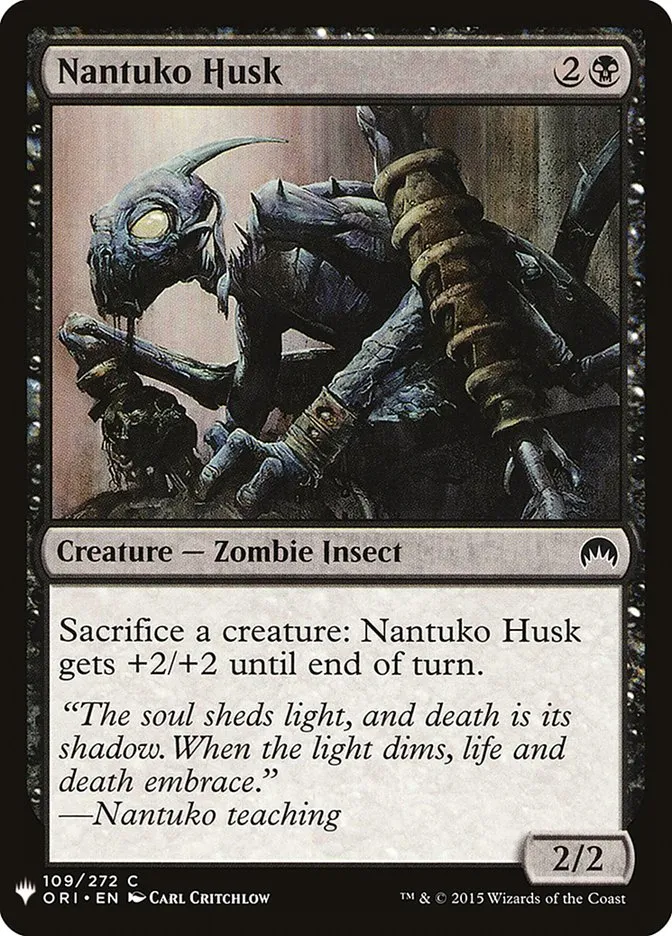 2020 The List Nantuko Husk #ORI-109 common card image