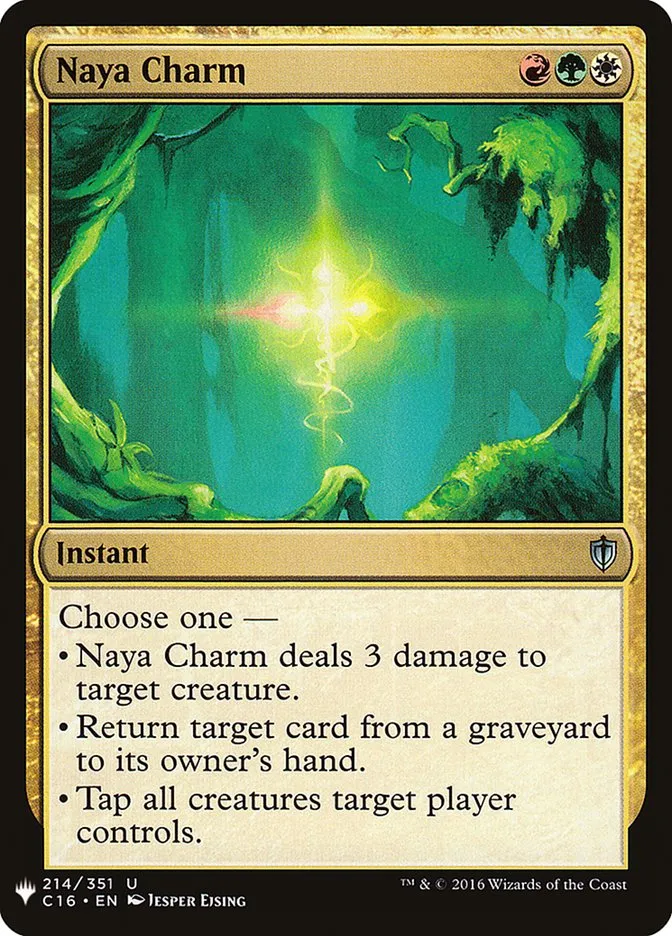 2020 The List Naya Charm #C16-214 uncommon card image