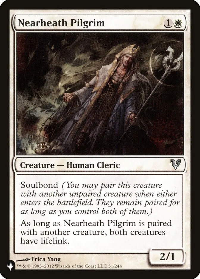 2020 The List Nearheath Pilgrim #AVR-31 uncommon card image