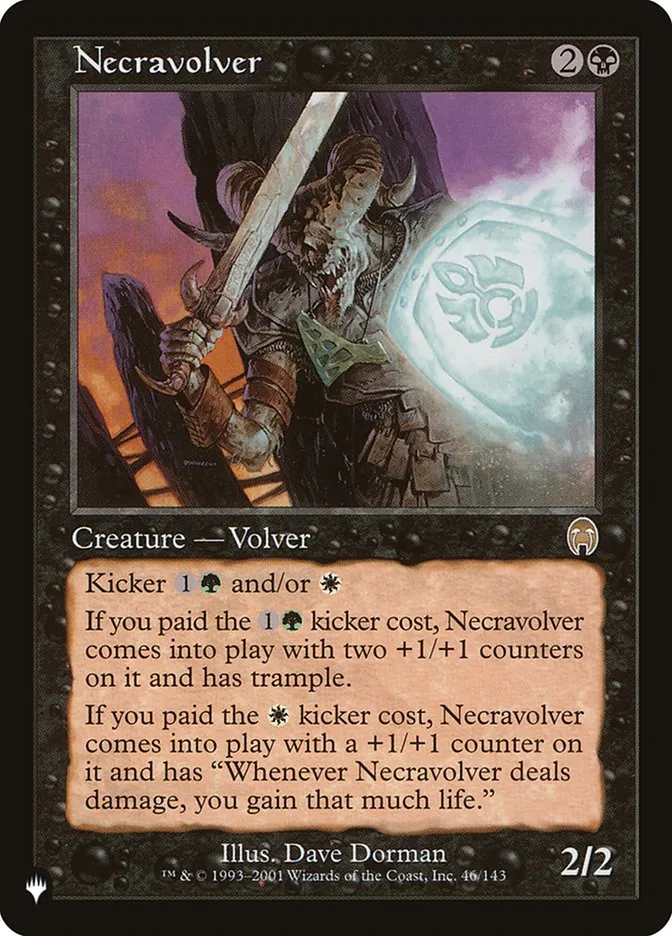 2020 The List Necravolver rare #APC-46 rare card image