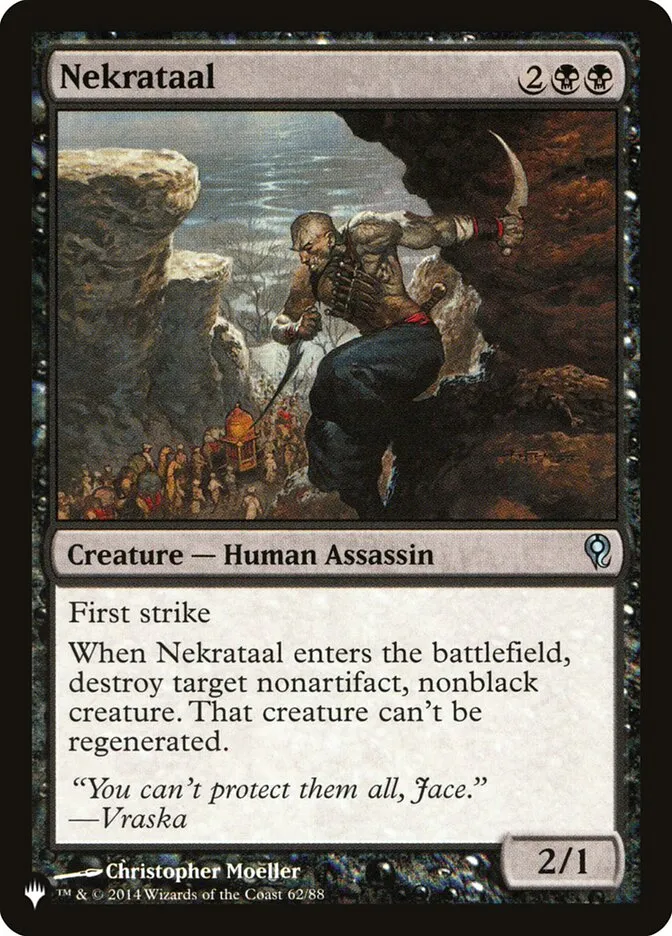 2020 The List Nekrataal #DDM-62 uncommon card image