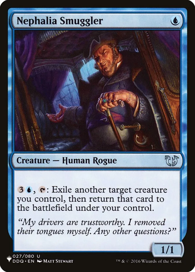 2020 The List Nephalia Smuggler #DDQ-27 uncommon card image