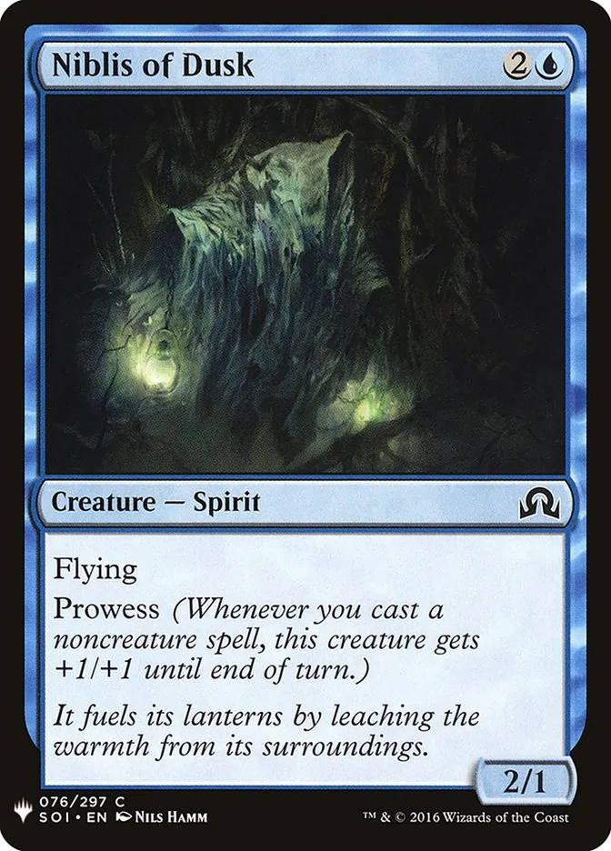 2020 The List Niblis of Dusk #SOI-76 common card image
