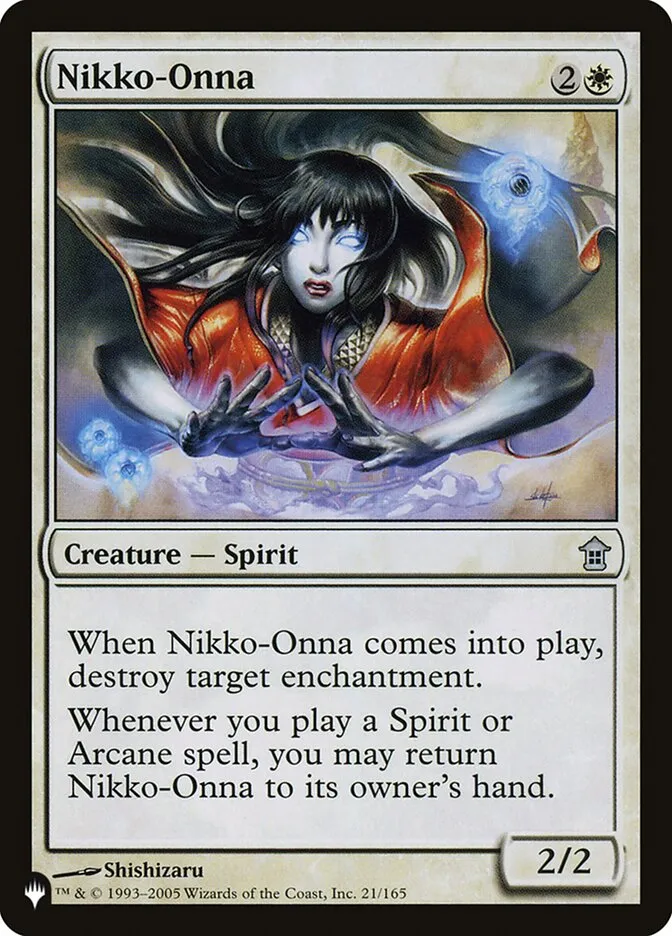 2020 The List Nikko-Onna #SOK-21 uncommon card image