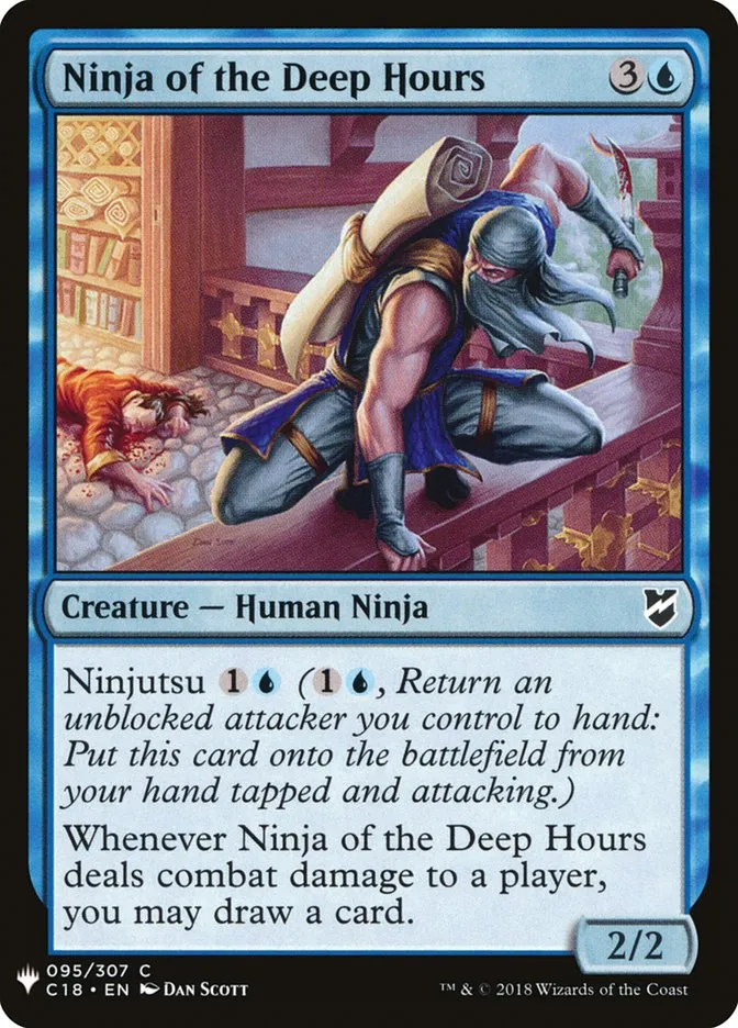 2020 The List Ninja of the Deep Hours #C18-95 common card image