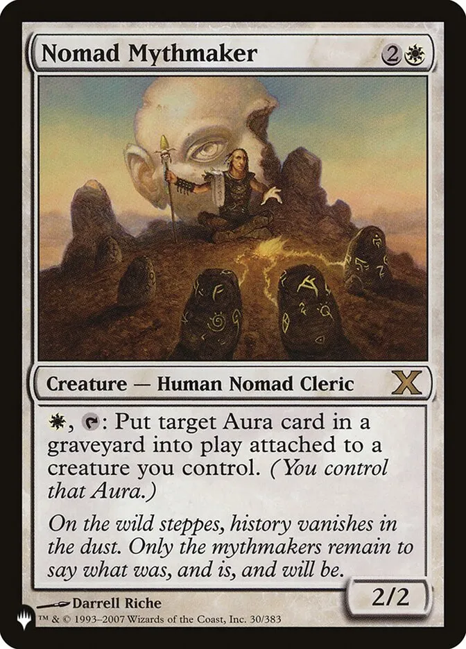 2020 The List Nomad Mythmaker #10E-30 rare card image