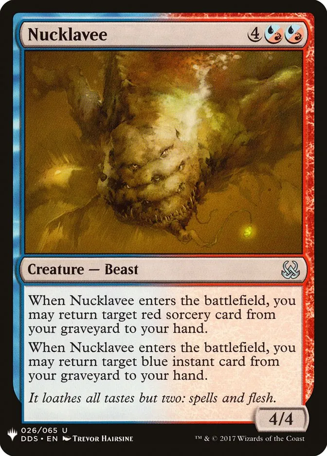 2020 The List Nucklavee #DDS-26 uncommon card image