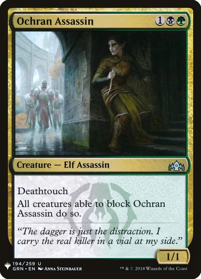 2020 The List Ochran Assassin #GRN-194 uncommon card image