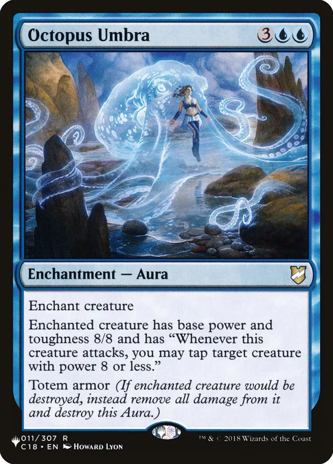 2020 The List Octopus Umbra #C18-11 rare card image
