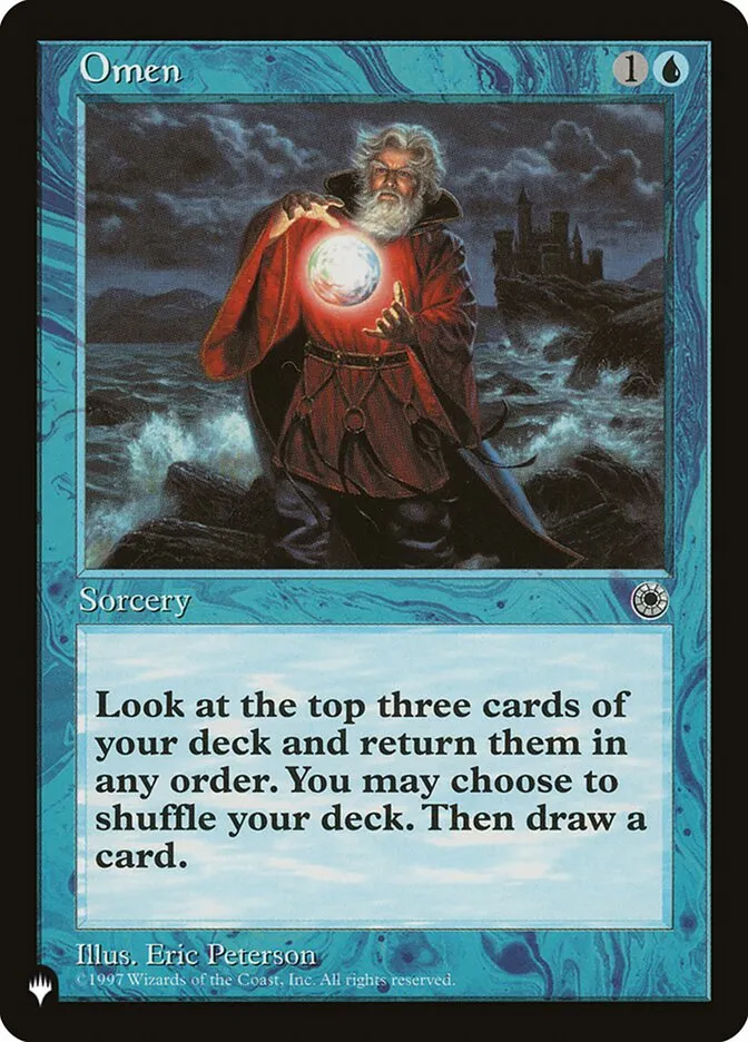 2020 The List Omen #POR-62 common card image