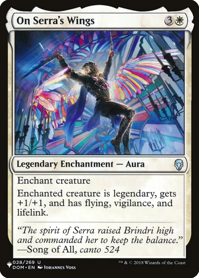 2020 The List On Serra's Wings #DOM-28 uncommon card image