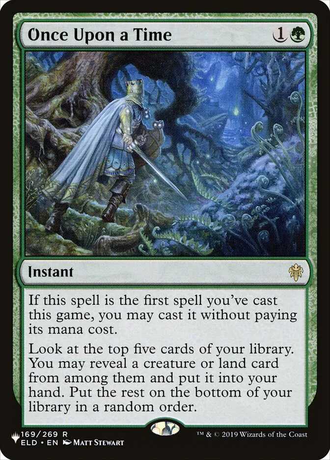 2020 The List Once Upon a Time #ELD-169 rare card image
