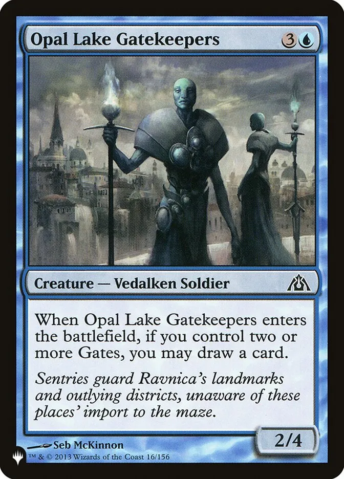 2020 The List Opal Lake Gatekeepers #DGM-16 common card image