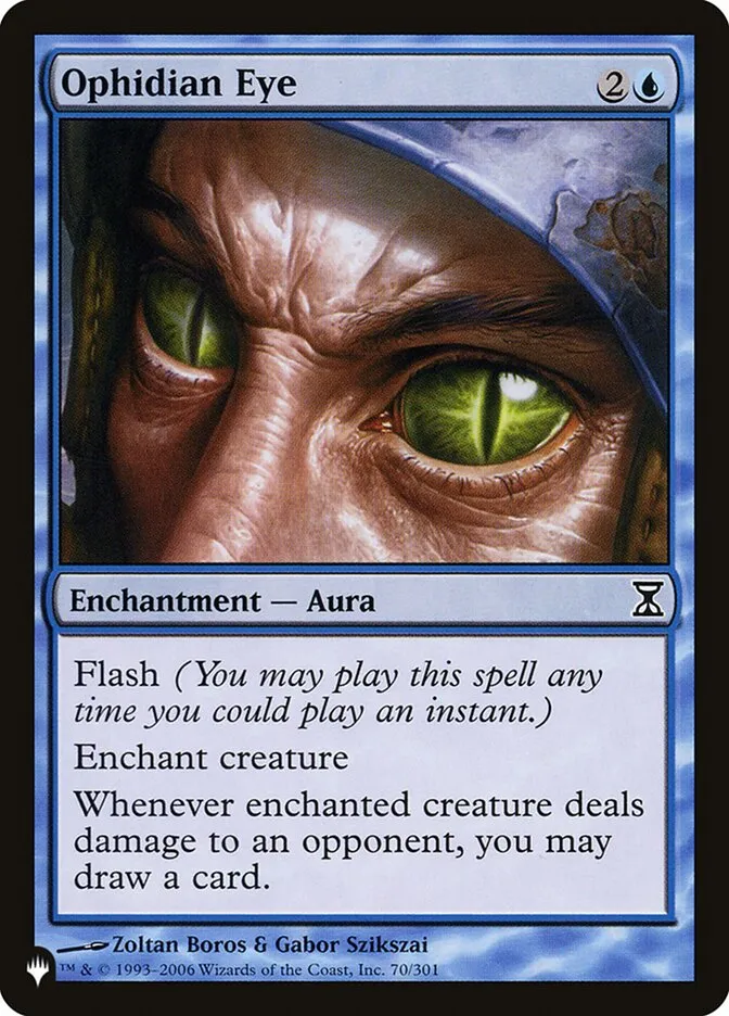 2020 The List Ophidian Eye #TSP-70 common card image