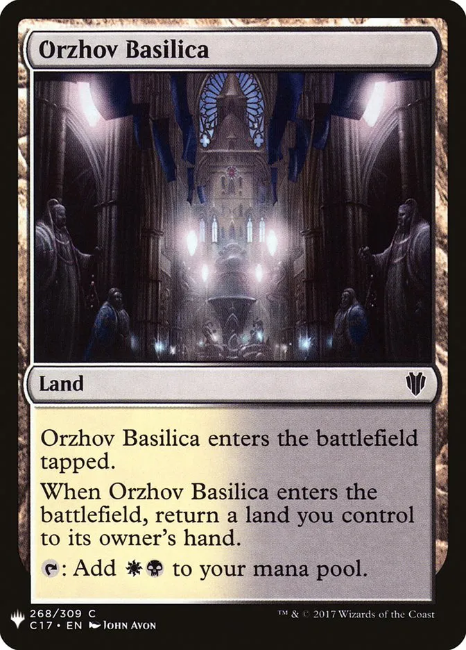 2020 The List Orzhov Basilica #C17-268 common card image