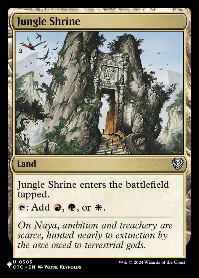 2020 The List Jungle Shrine #OTC-303 uncommon card image
