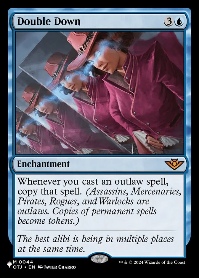 2020 The List Double Down mythic #OTJ-44 mythic card image
