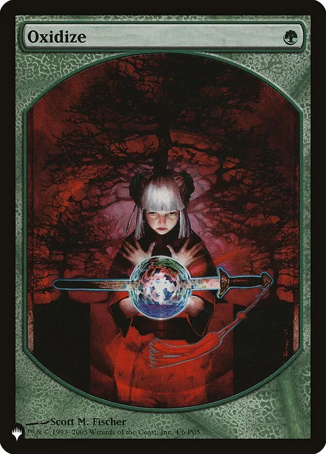 2020 The List Oxidize #P05-4 rare card image