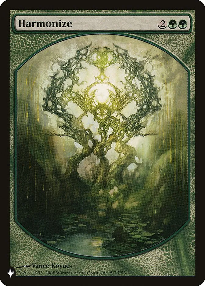 2020 The List Harmonize rare #P08-5 rare card image