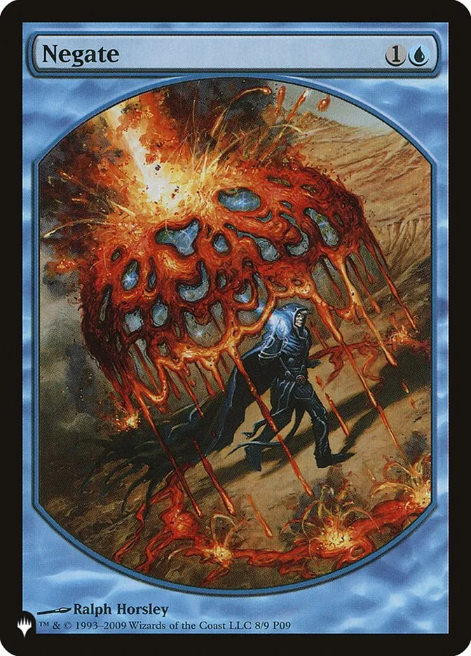 2020 The List Negate #P09-8 rare card image