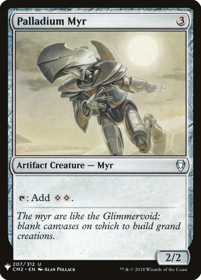 2020 The List Palladium Myr #CM2-207 uncommon card image